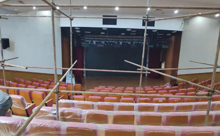 河南商丘學校劇院聚酯纖維吸音板聲學工程 河南商丘學校劇院聚酯纖維吸音板聲學工程