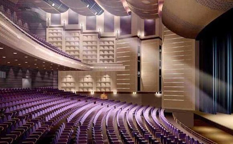 江西宜春大劇院木質(zhì)吸聲板聲學(xué)工程-1 江西宜春大劇院木質(zhì)吸聲板聲學(xué)工程-1