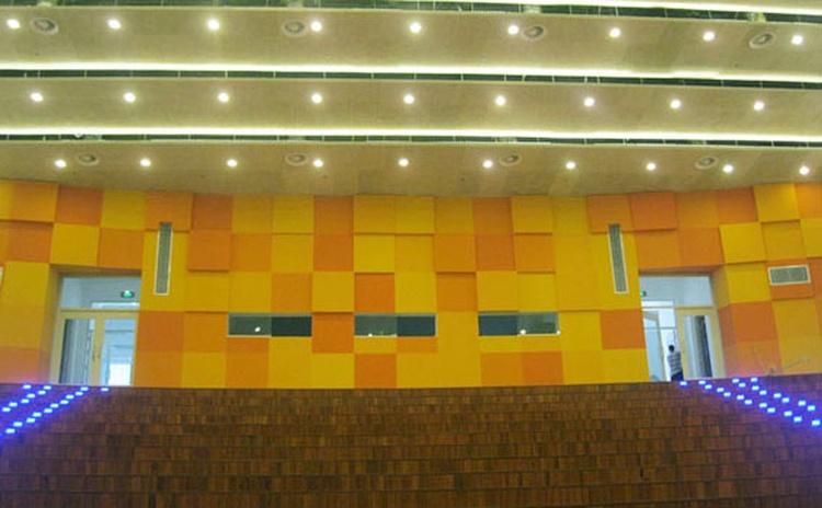 安徽亳州會議廳吸音板聲學工程-1
